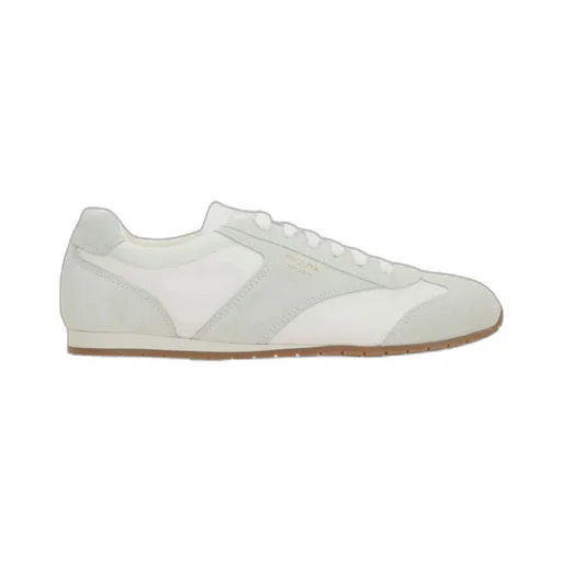 Prada Logo-Detailed Lace-Up Sneakers