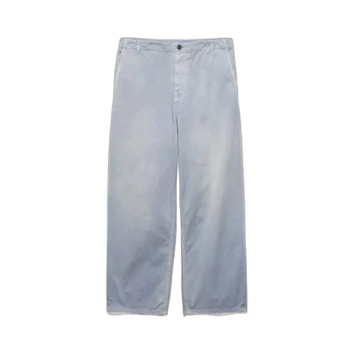 Prada Logo-Patch Chino Trousers