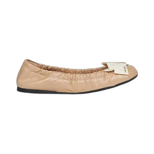 Prada Bow Ballet Flats