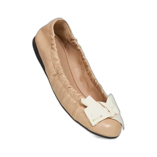 Prada Bow Ballet Flats