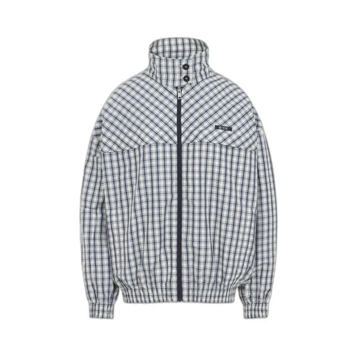 Prada Checked Zipped Jacket