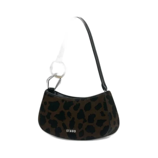 Zippered Shoulder Bag
