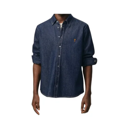 Ami Denim Ami De Coeur Shirt