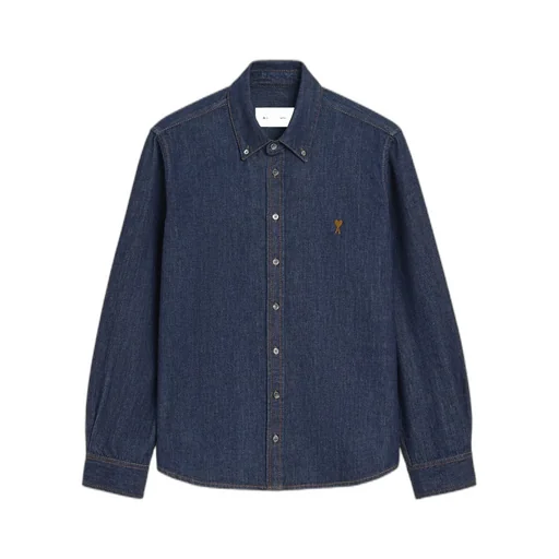 Ami Denim Ami De Coeur Shirt