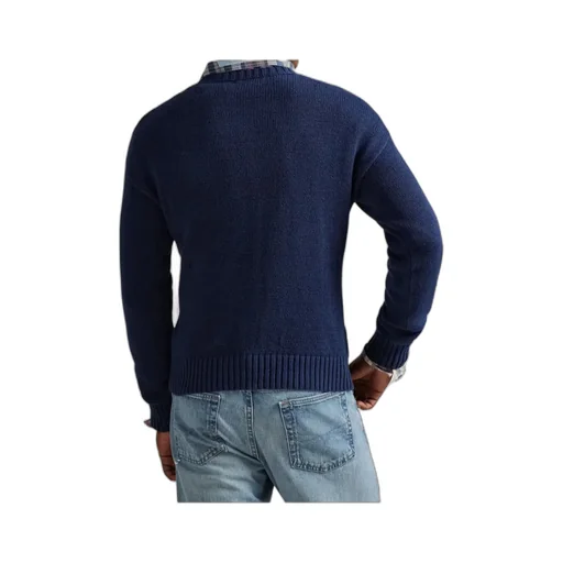 Ribbed-Hem Sweater