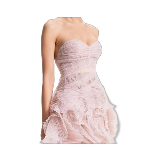 Strapless Evening Dress