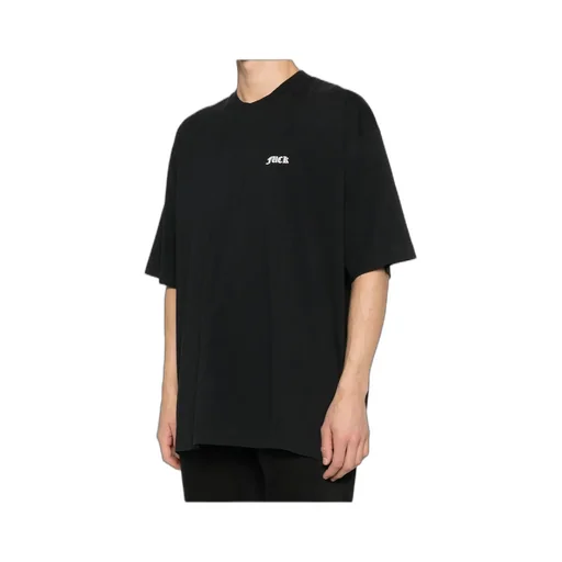 Vetements Logo-Printed Crewneck T-Shirt