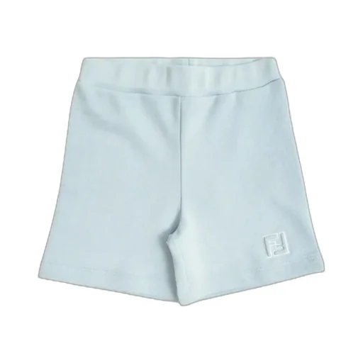 Fendi Kids Logo Detailed Shorts