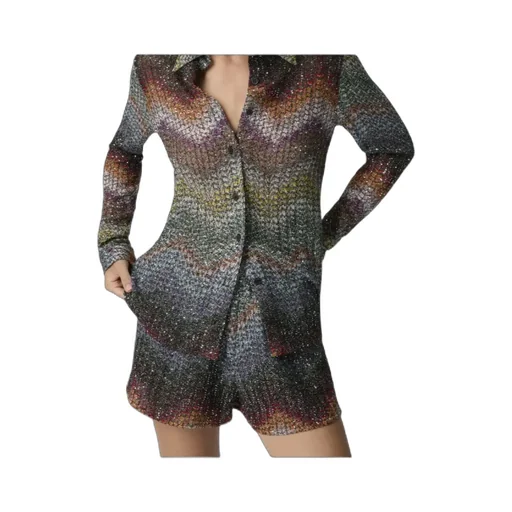 Missoni Sequin Mixed Lamé Shirt