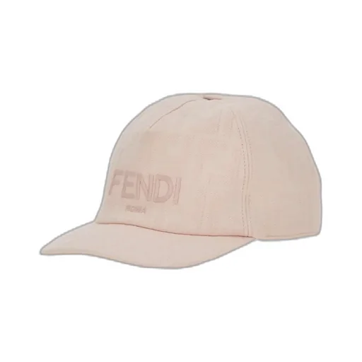 Fendi Kids Logo Embroidered Baseball Cap
