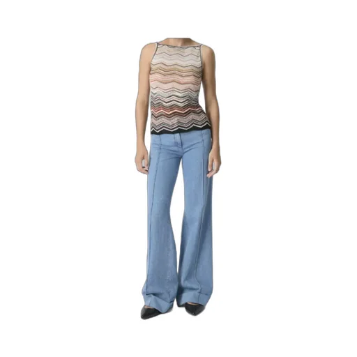 Missoni Chevron Lamé Tank Top