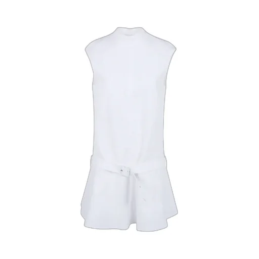Belted Sleeveless Dress
