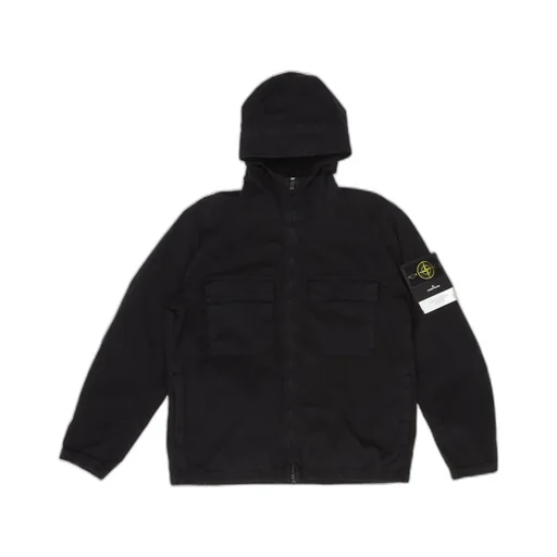 Stone Island Zip-Up Hooded Jacket