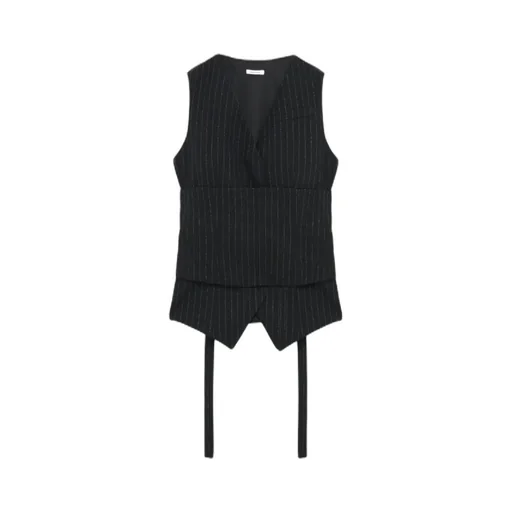 Striped Layered Waistcoat