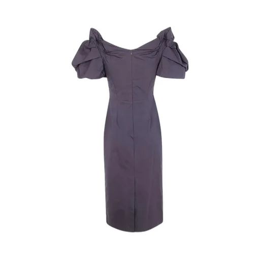 Puffed Sleeve Dress