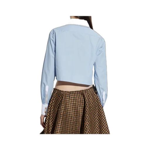 Vivienne Westwood Cut-Out Cropped Shirt