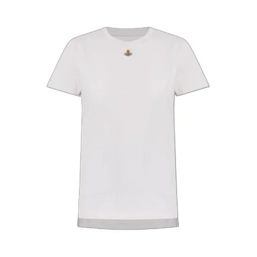 Vivienne Westwood Orb Logo-Embroidered Crewneck T-Shirt