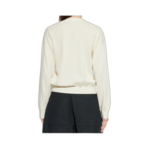 V-Neck Long-Sleeved Sweater