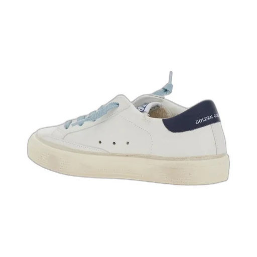 Golden Goose Kids May Star Patch Sneakers