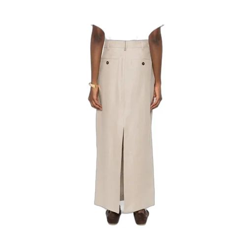 Linen Maxi Skirt