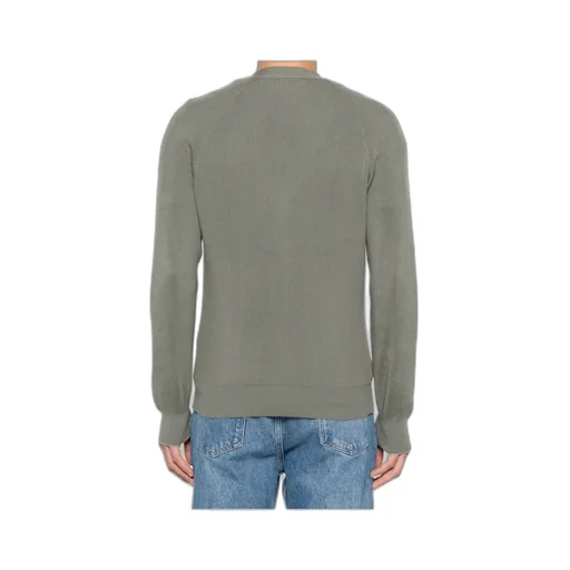 Ribbed Button Cardigan