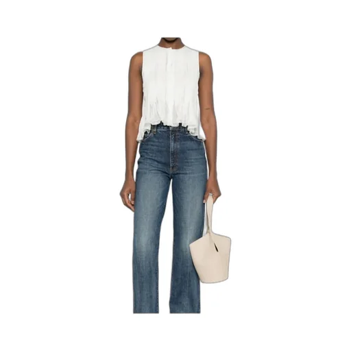 Lace-Detail Blouse