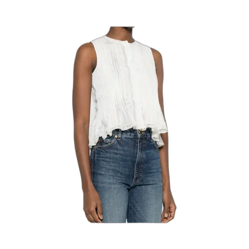 Lace-Detail Blouse