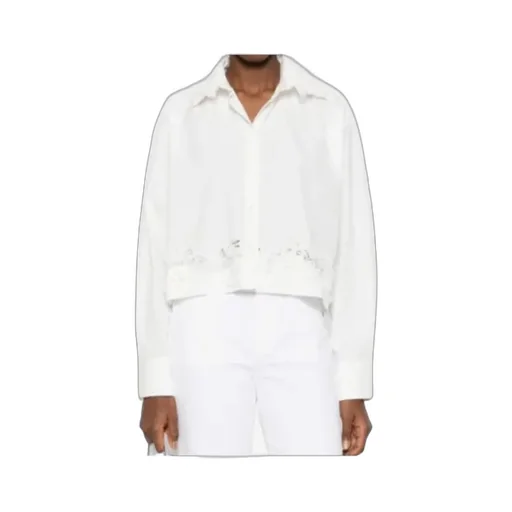 Lace-Detail Shirt