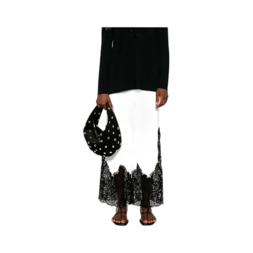 Lace-Detail Trousers