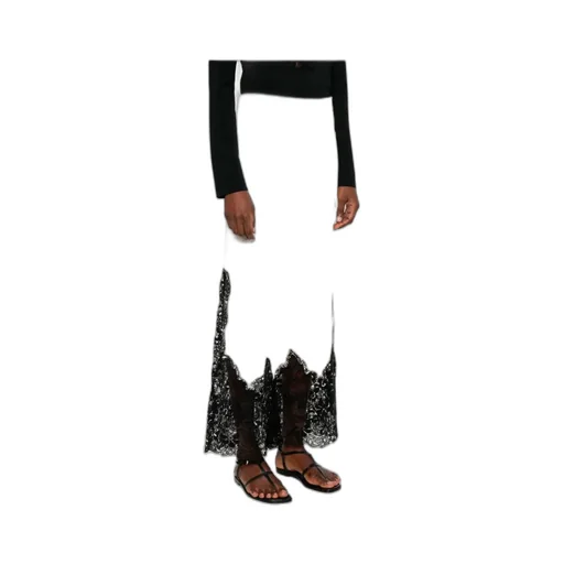 Lace-Detail Trousers