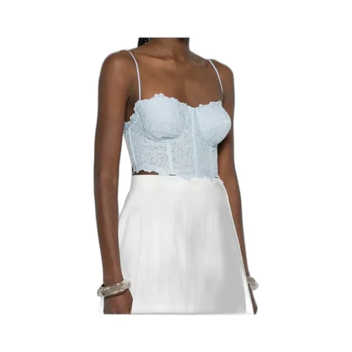 Lace Spaghetti-Strap Top