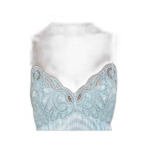 Embroidered Strap Dress