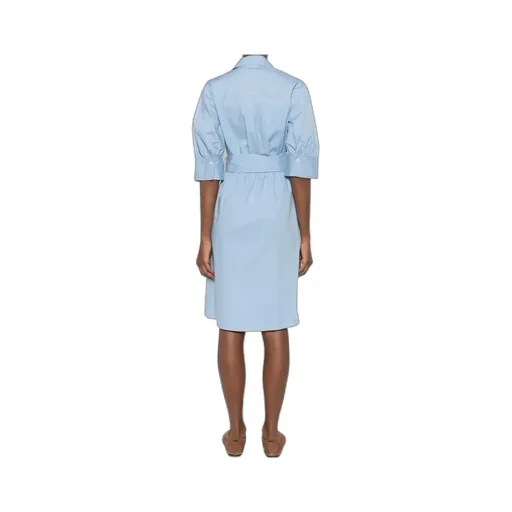Logo-Embroidered Midi Skirt