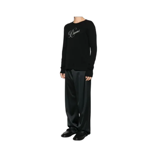 Crew Neck Long-Sleeved Knitwear
