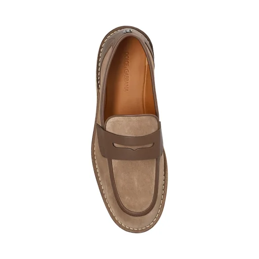 Dolce & Gabbana Logo Plaque Loafers
