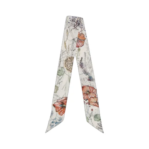 Alexander Mcqueen Spider Floral Scarf