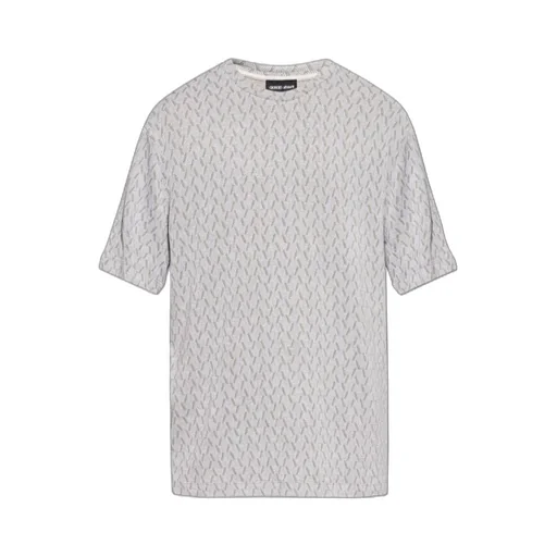 Giorgio Armani Geometric Patterned Crewneck T-Shirt