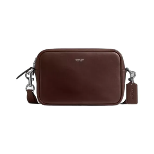 Radio Camera Leather Shoulder Bag