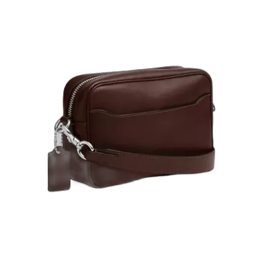 Radio Camera Leather Shoulder Bag