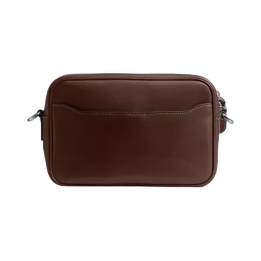 Radio Camera Leather Shoulder Bag