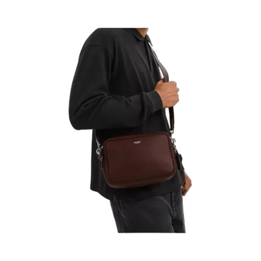 Radio Camera Leather Shoulder Bag