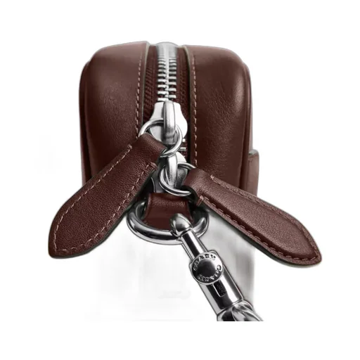 Radio Camera Leather Shoulder Bag