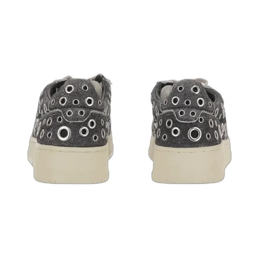 Eyelet-Embellishment Sneakers