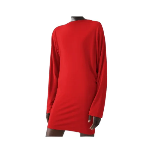 Jacquemus Mistral Draped Back Mini Dress