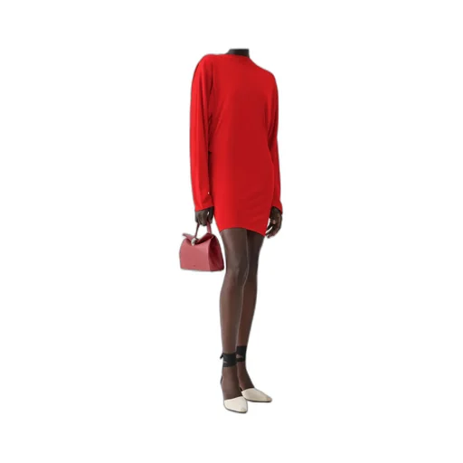 Jacquemus Mistral Draped Back Mini Dress