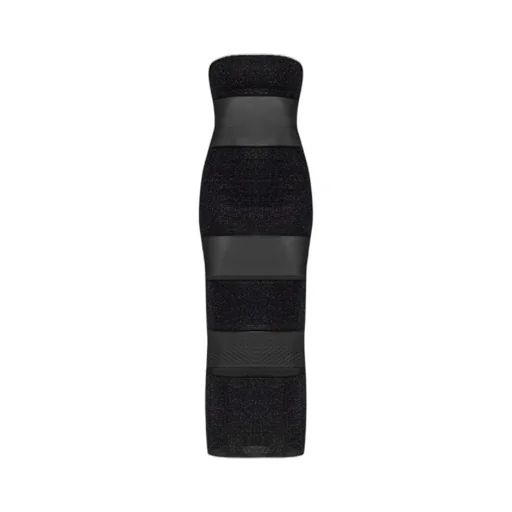 Gold And Silver Thread Embellished Dress