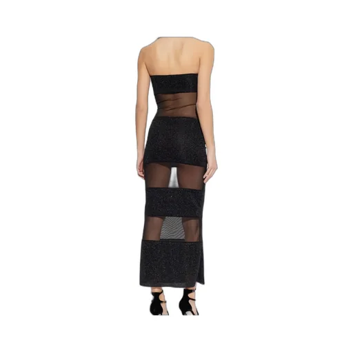Gold And Silver Thread Embellished Dress