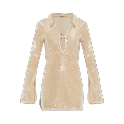 Sequined Mini Dress