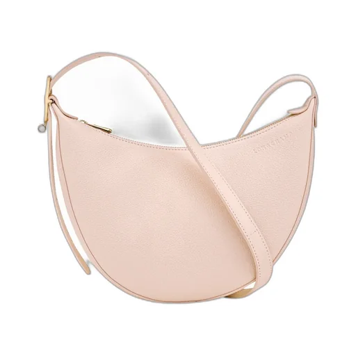 Small Le Foulonné Grained-Leather Crossbody Bag