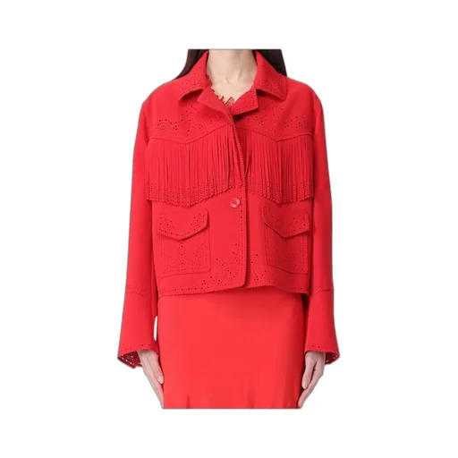 Fringe Laser-Cut Jacket